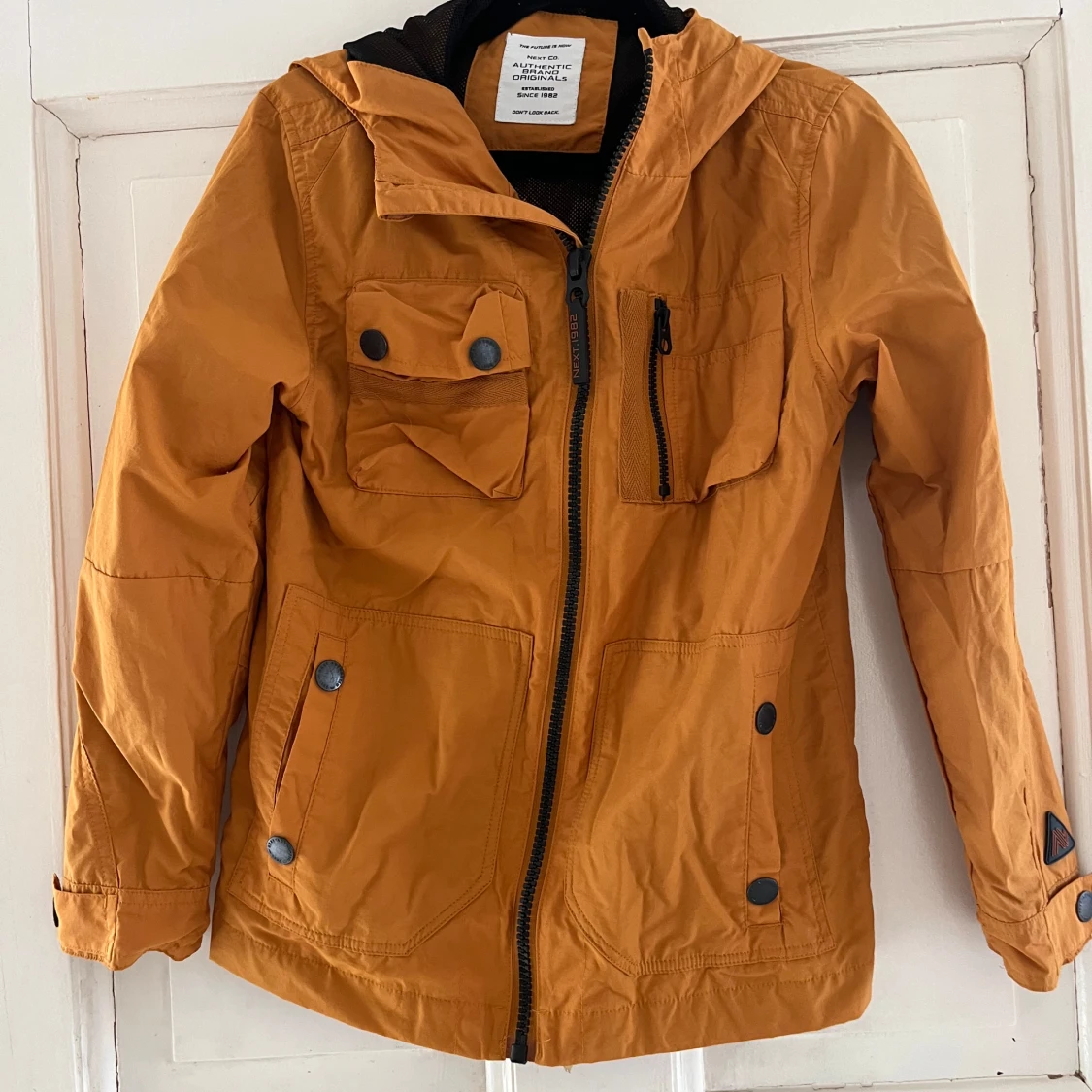 NEXT Senapsgul Barn jacka stk 146