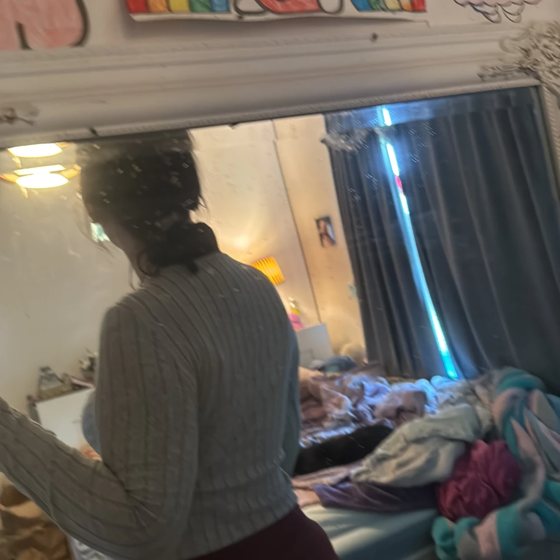 Grå omlottopp från SHEIN - 1