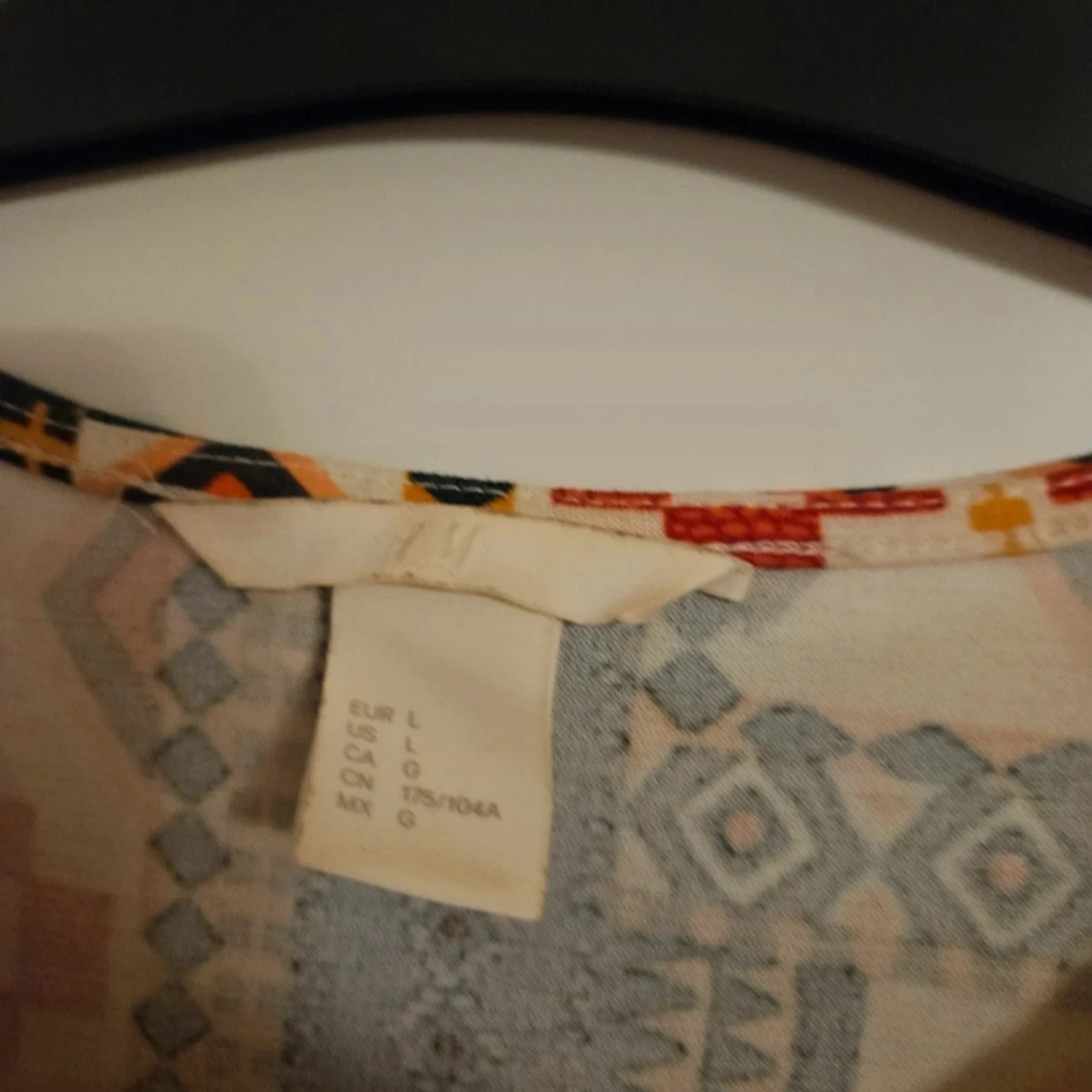 Mönstrad klänning från H&M - 3