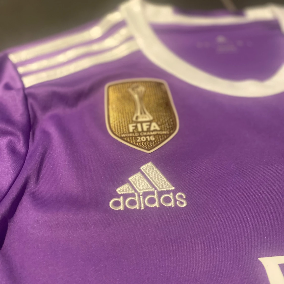 Real Madrid Ronaldo 7 lila långärmad tröja - 4