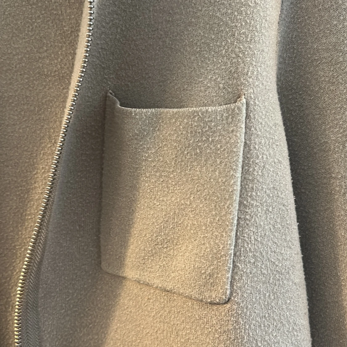 Beige fleecekofta från Samsøe Samsøe - 2