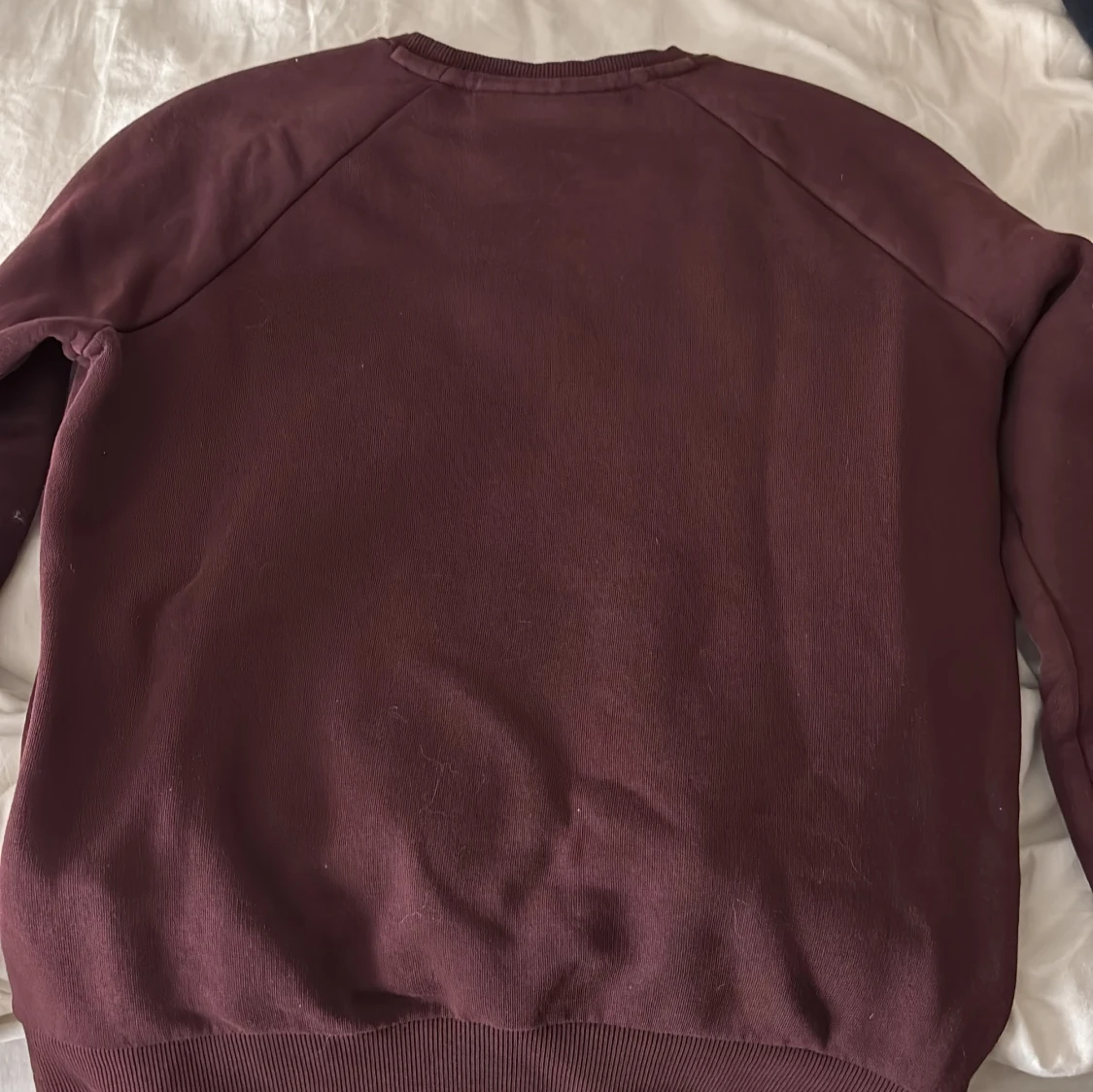 Vinröd sweatshirt Peak Performance XS - 1