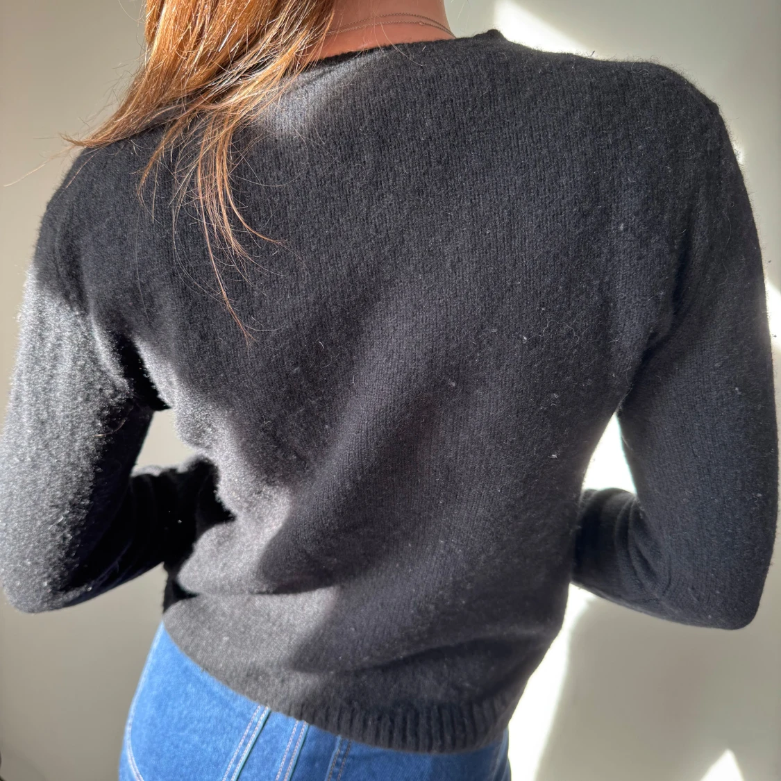 Svart cashmere tröja från from future  - 3