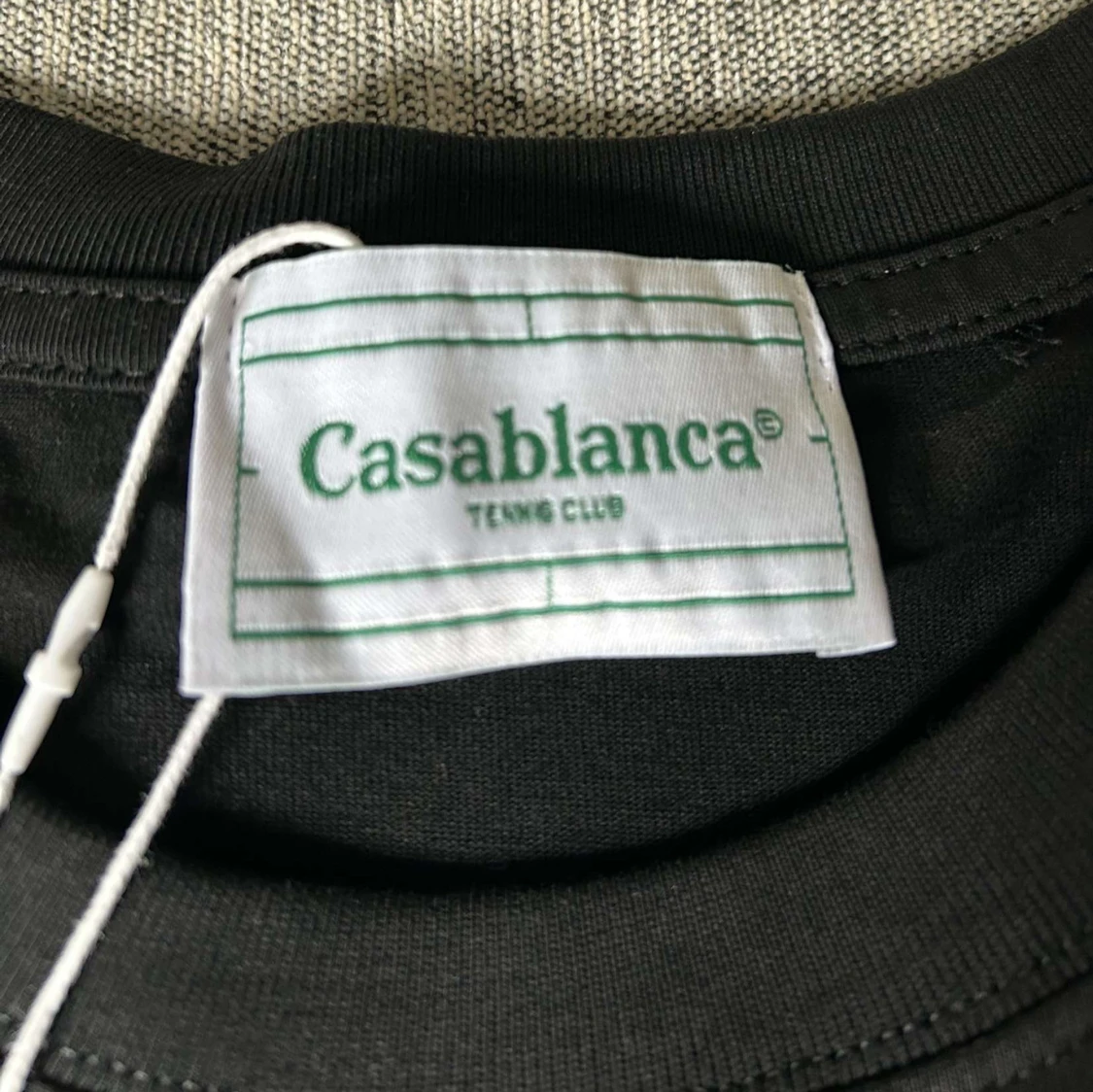 Svart t-shirt från Casablanca Tennis Club - 2