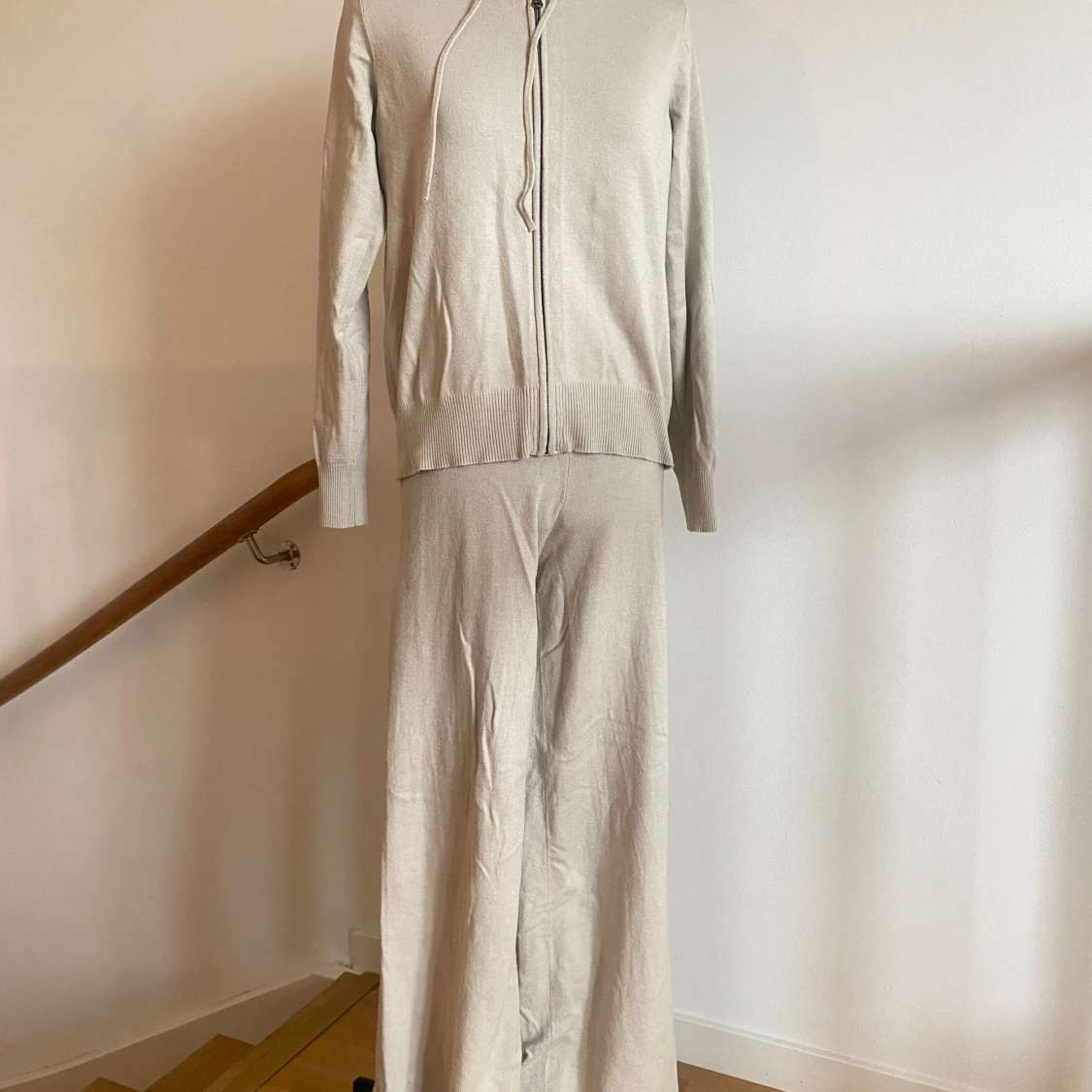 Knitted zip hood Jennifer - 2