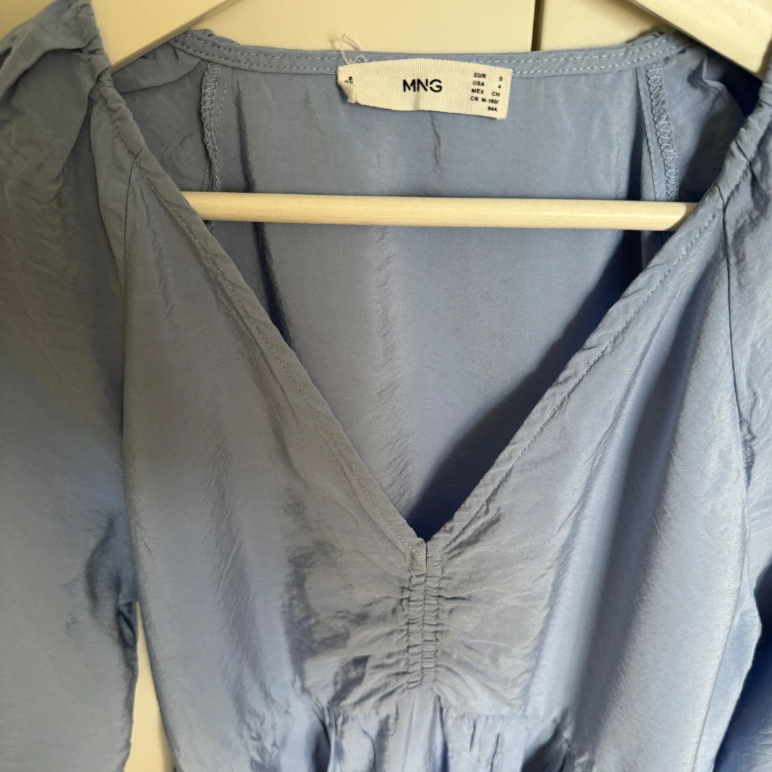 Mango blå klänning, storlek S. Nyskick - 4