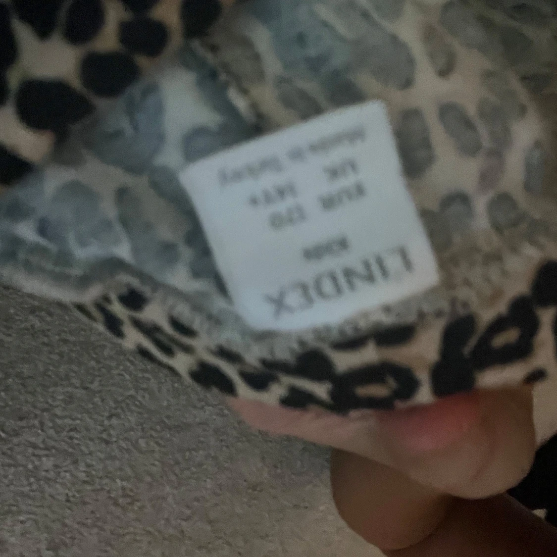 Leopardmönstrade vida byxor - 4