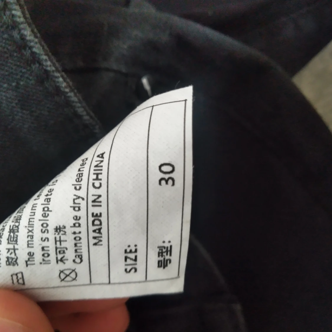 Svarta bootcut jeans i storlek 30 - 3