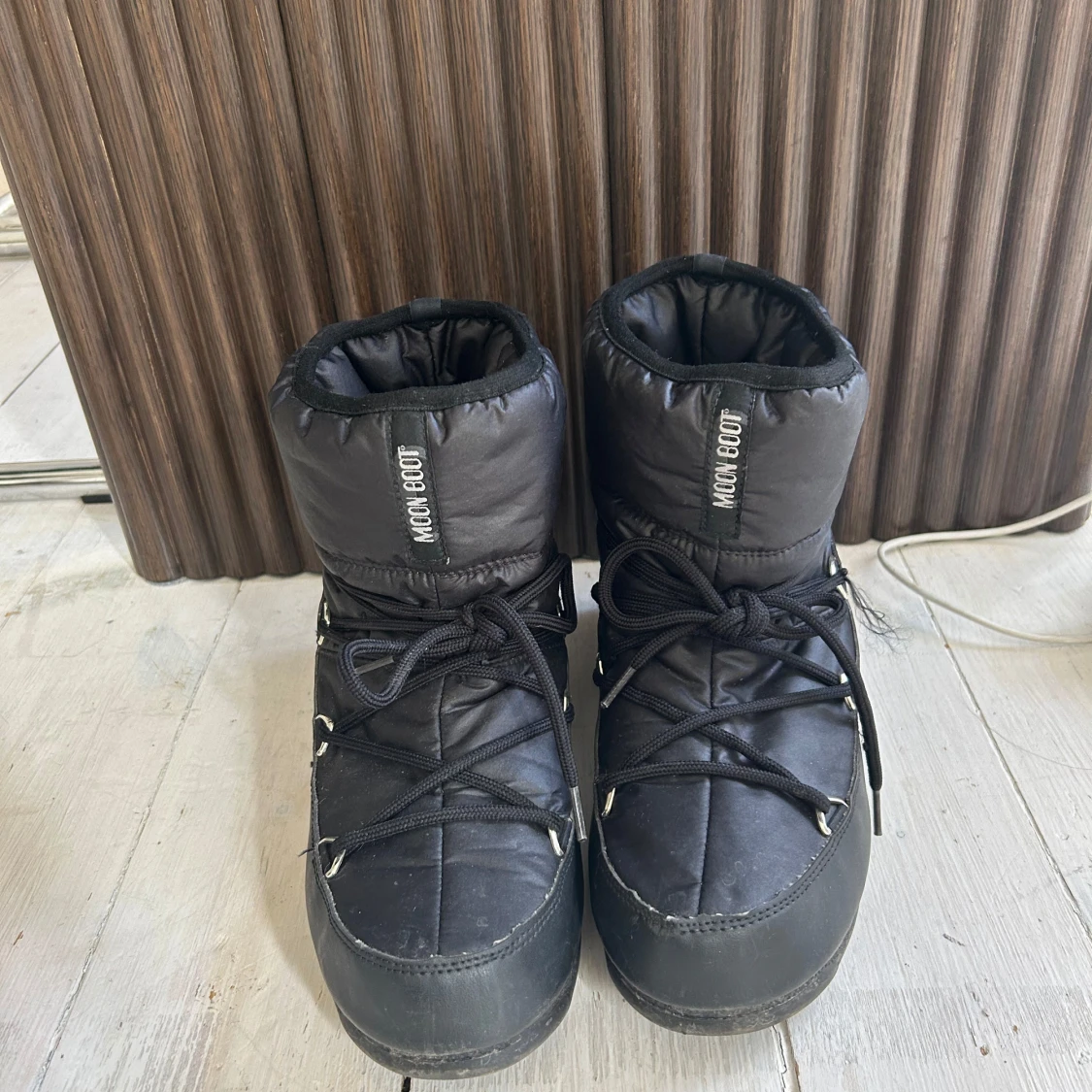 Svarta Moon Boots vinterkängor - 1
