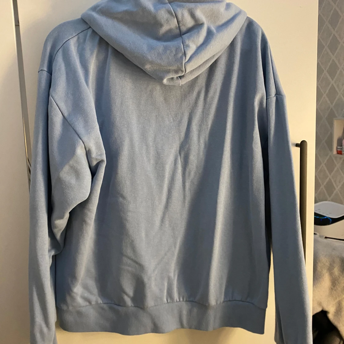 Ljusblå hoodie från lager 157, storlek S - 1