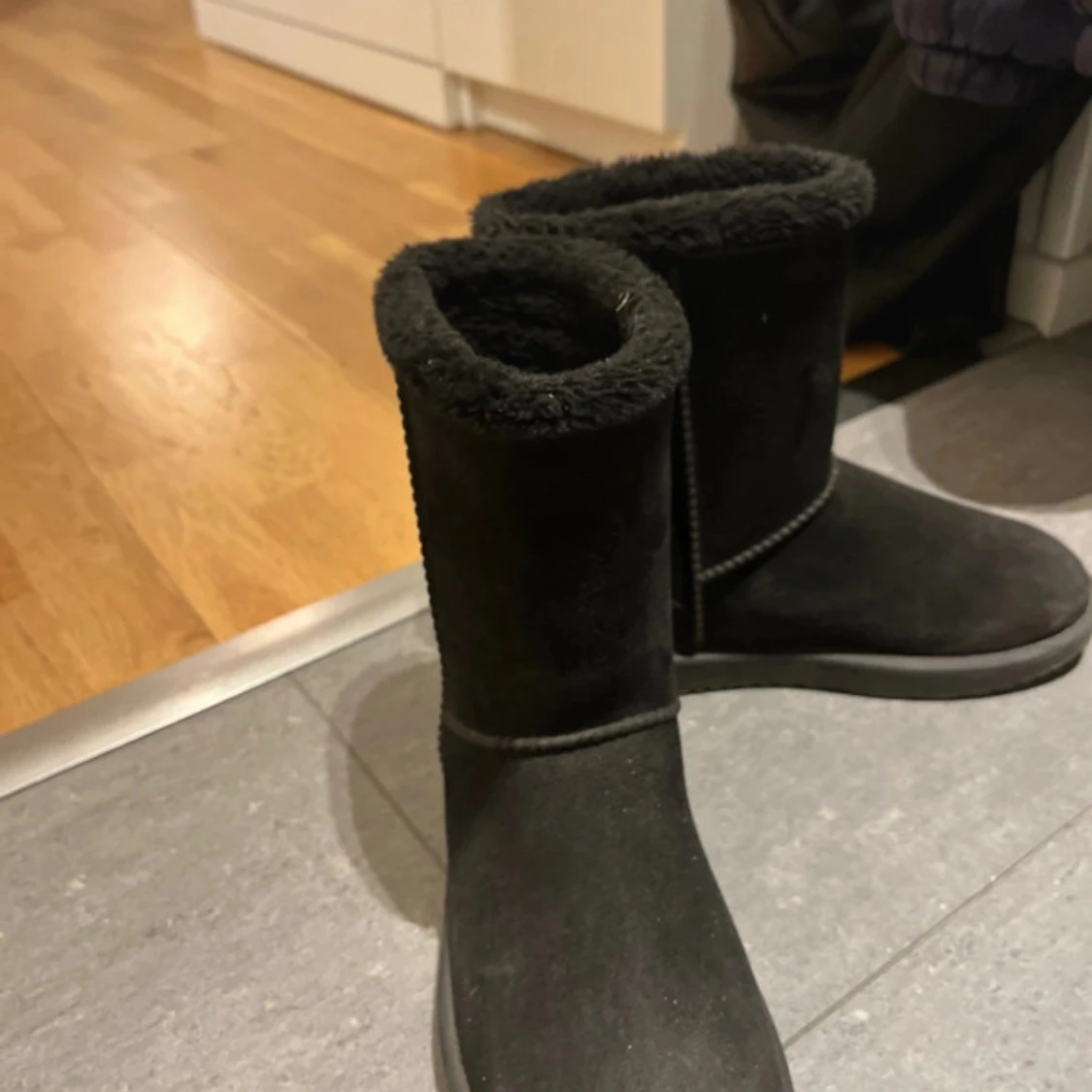 Svarta stall boots - 1