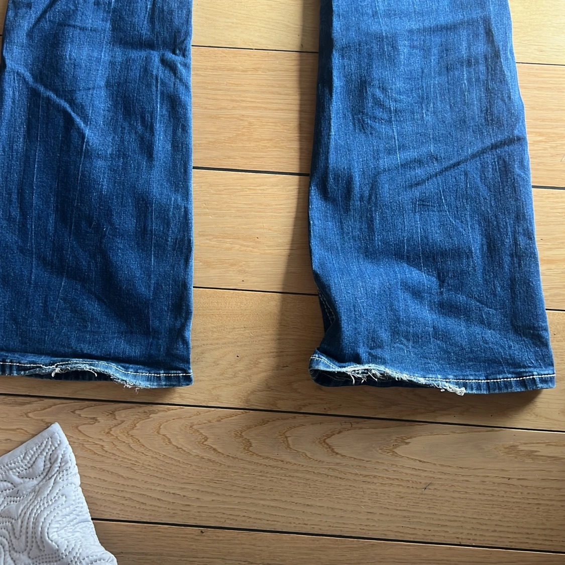 Blå bootcut jeans Miss Me, stl 27 - 3