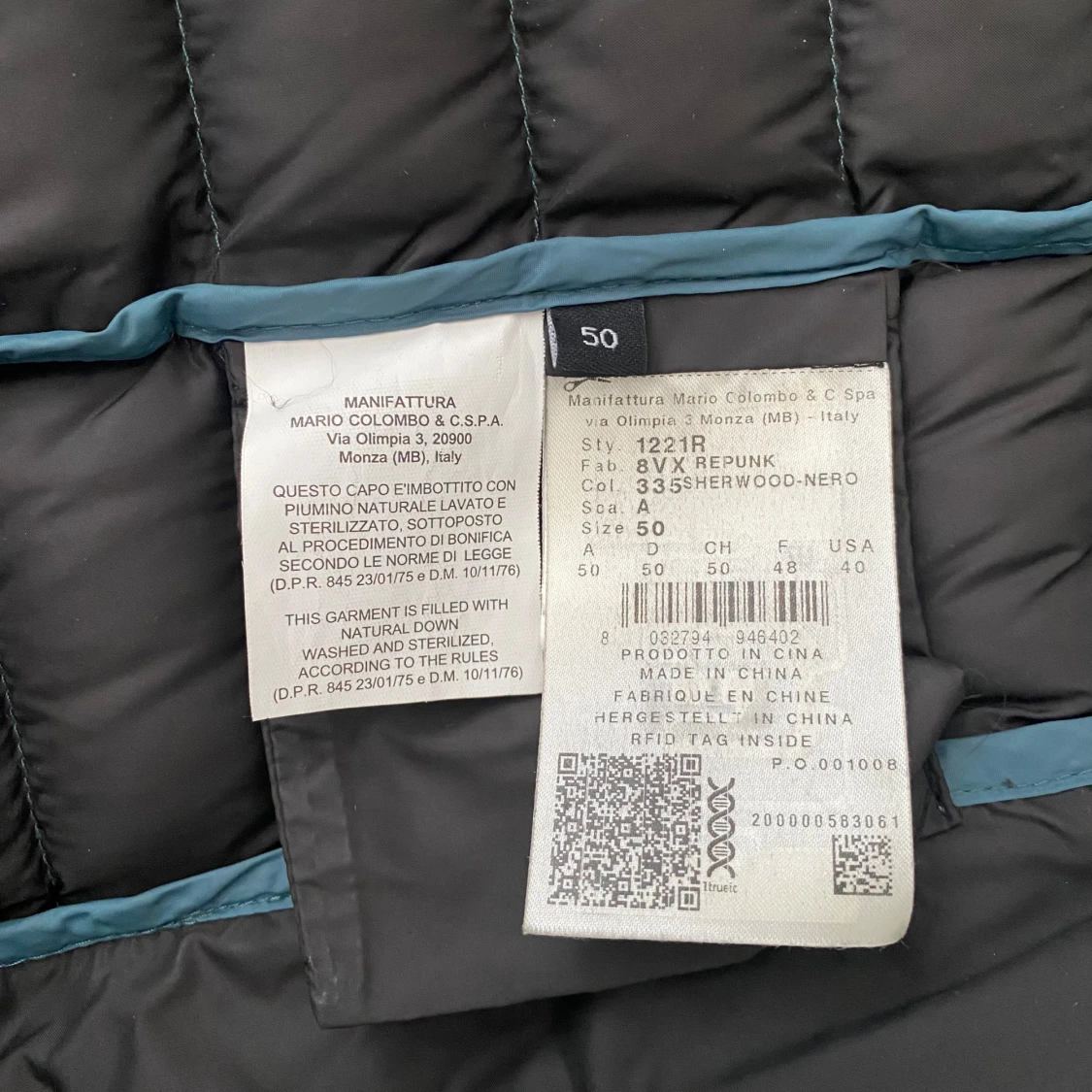 Blå dunjacka från Colmar, strl 50 - 2