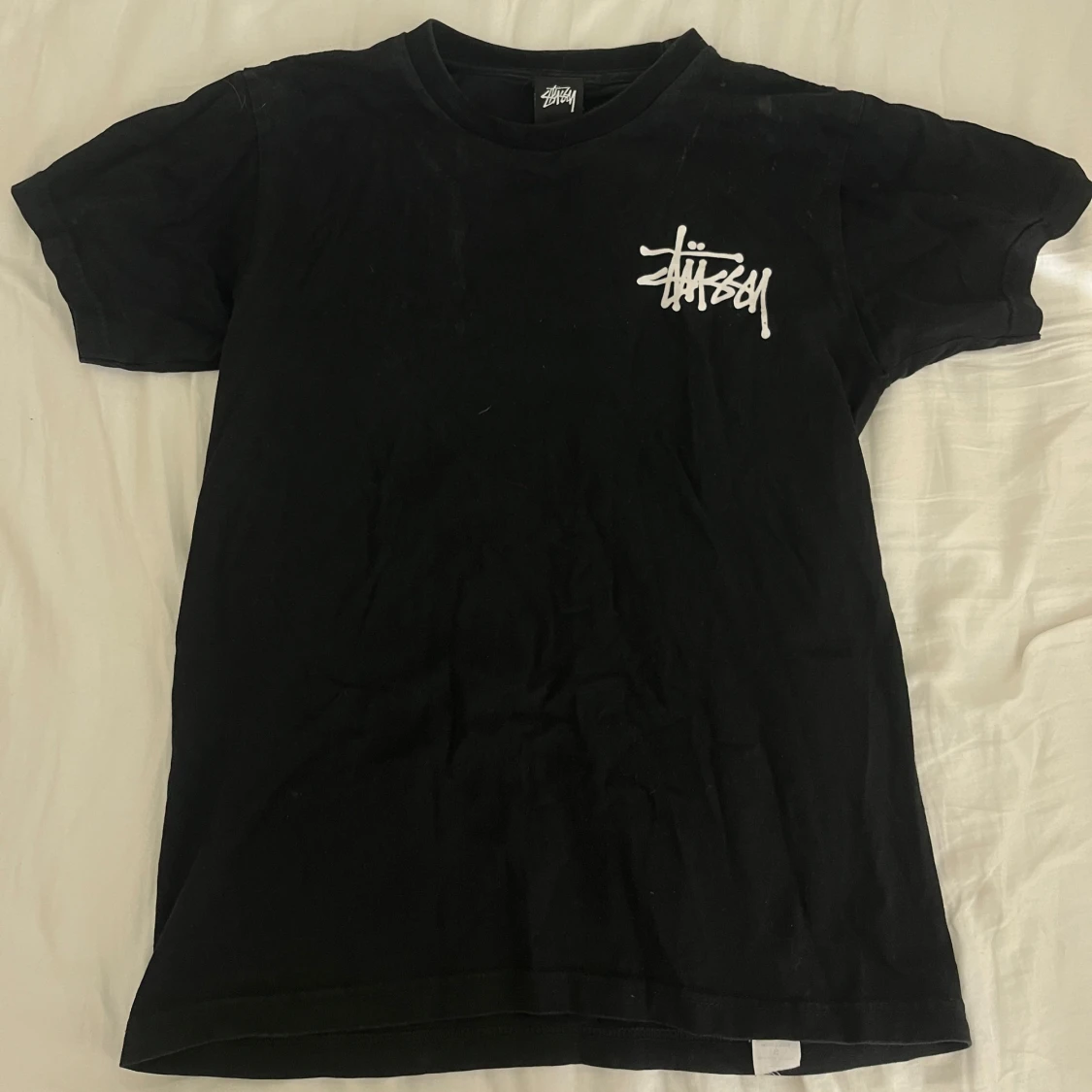 Svart Stüssy t-shirt med logga - 1