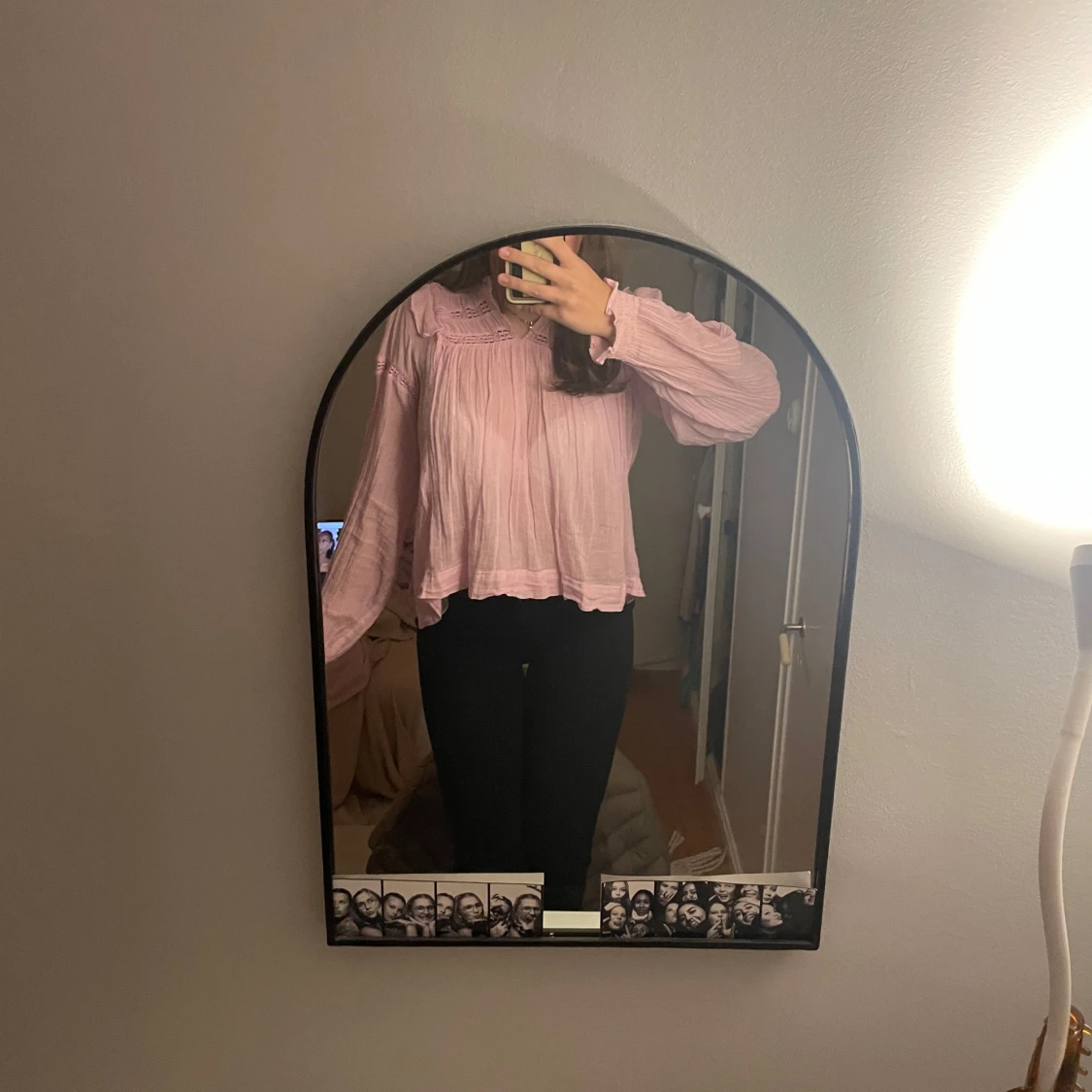 Rosa blus från Gina  - 4