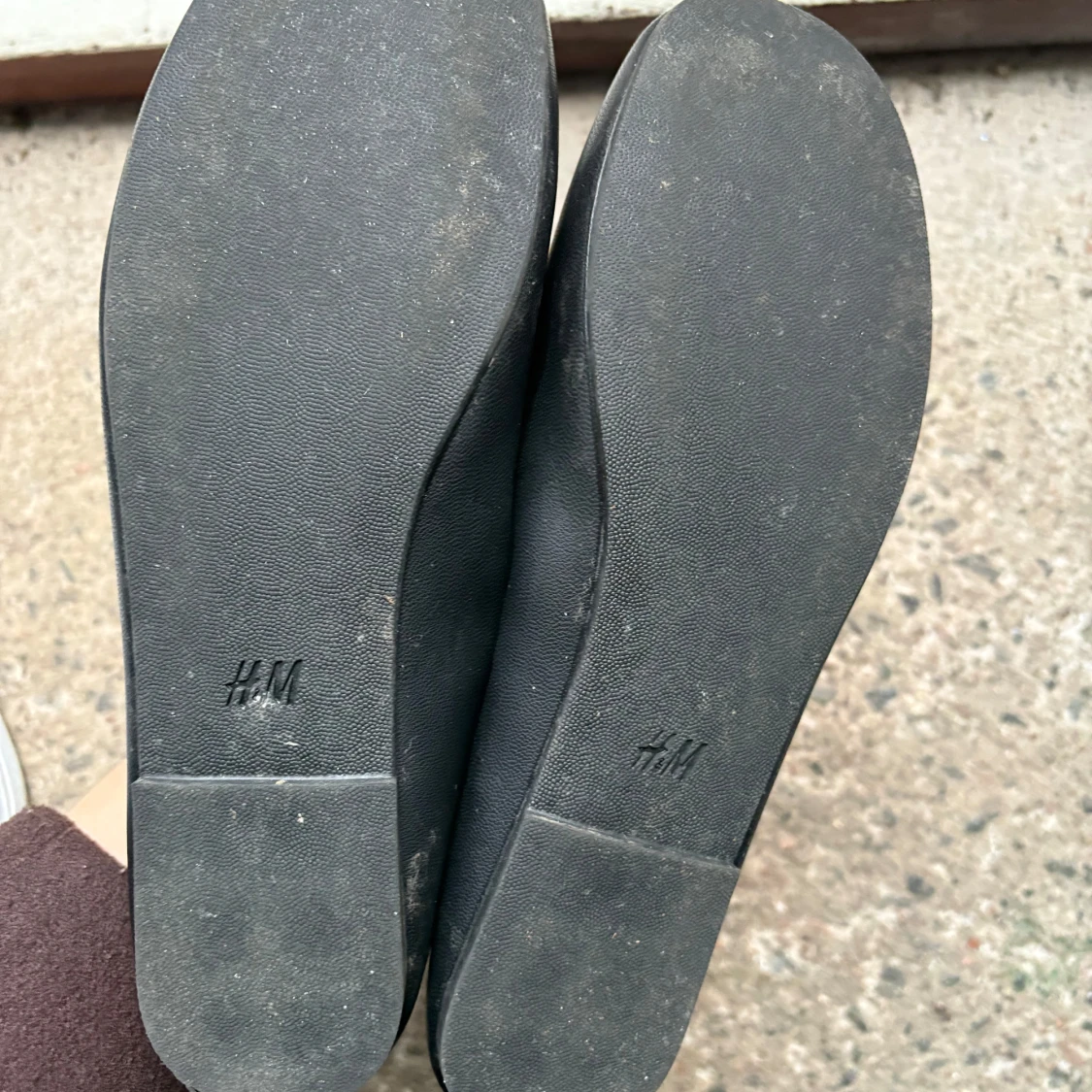 Svarta ballerinaskor från H&M - 2