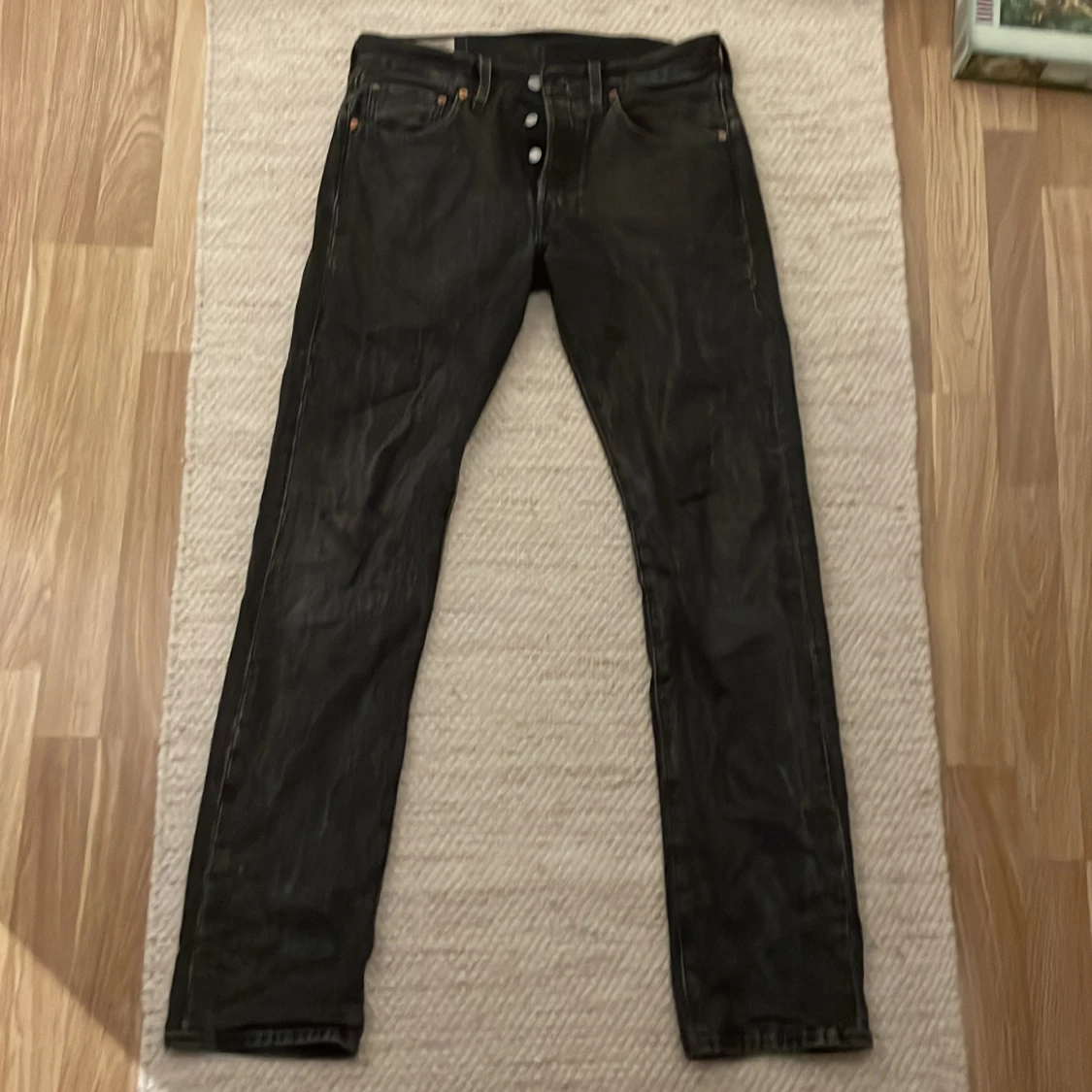 Levi's 501 svarta jeans W28 L32