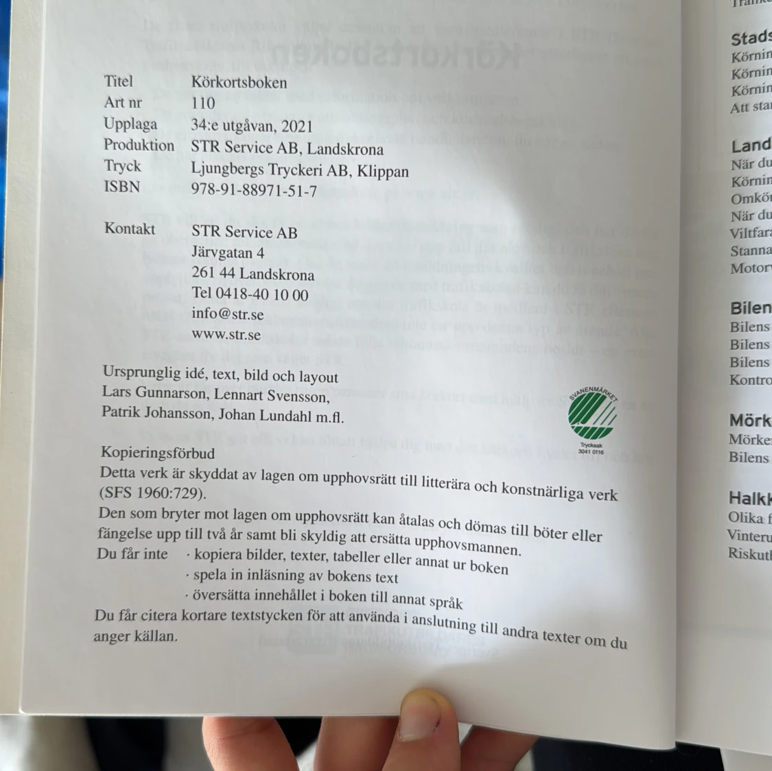 Körkortsböcker - 1