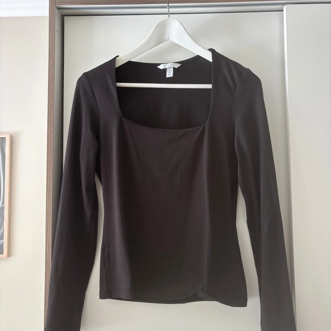 Svart långärmad topp från H&M - 2