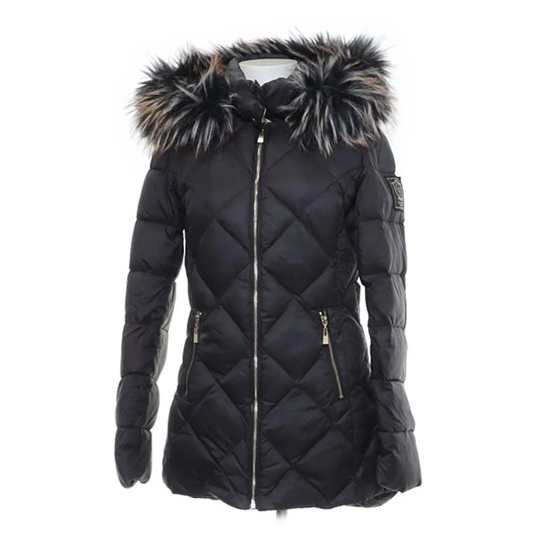 Svart pufferjacka från Chiara Forthi