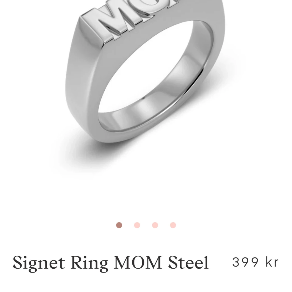  Edblad ring till en i guld 