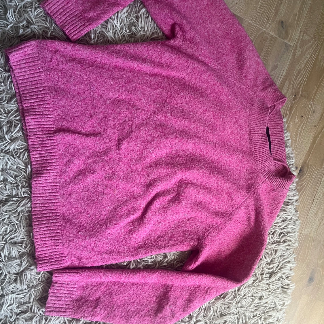 Rosa stickad tröja från Vero Moda - 1