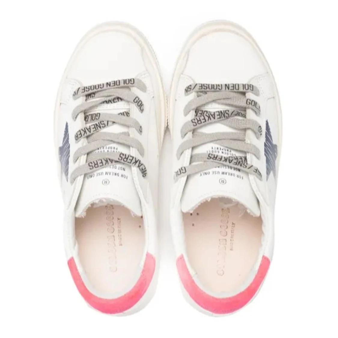 Golden Goose sneakers med blå stjärna - 2