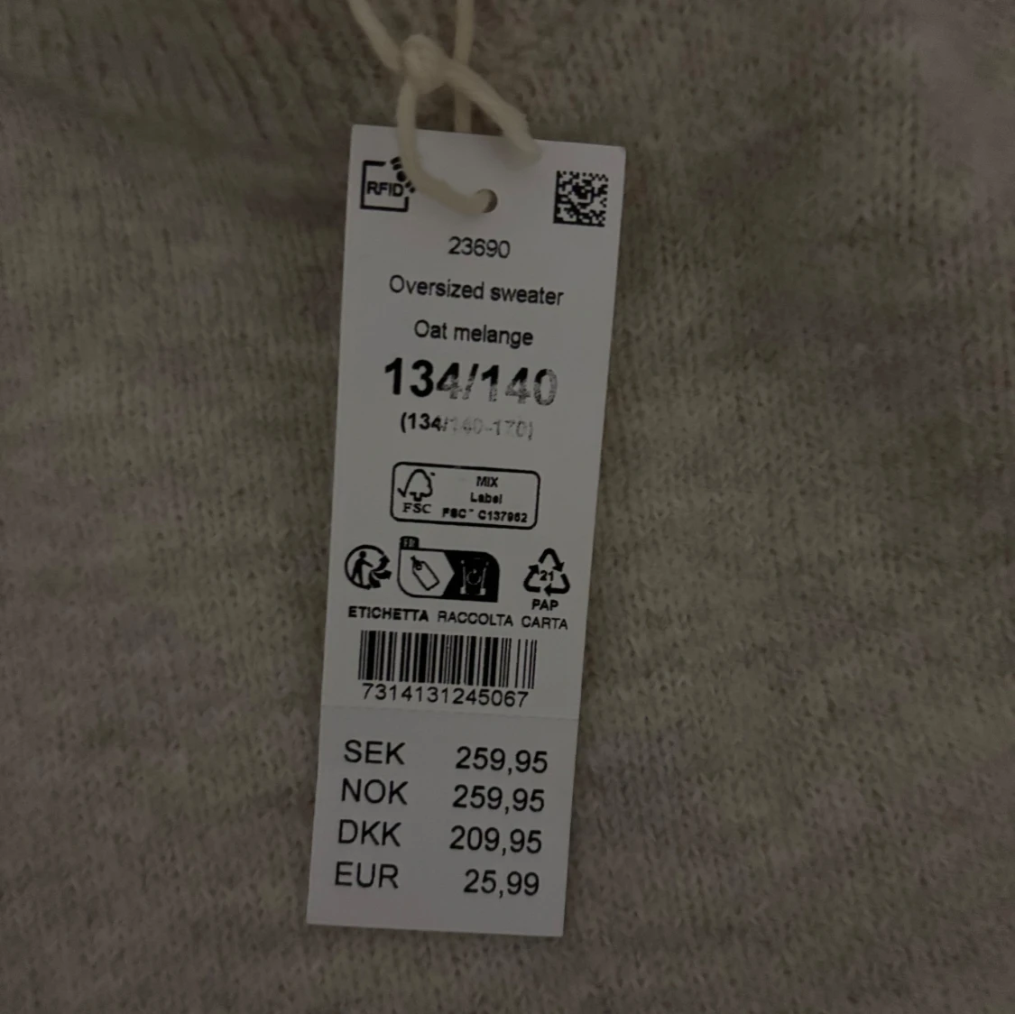 Ny stickad tröja - 1