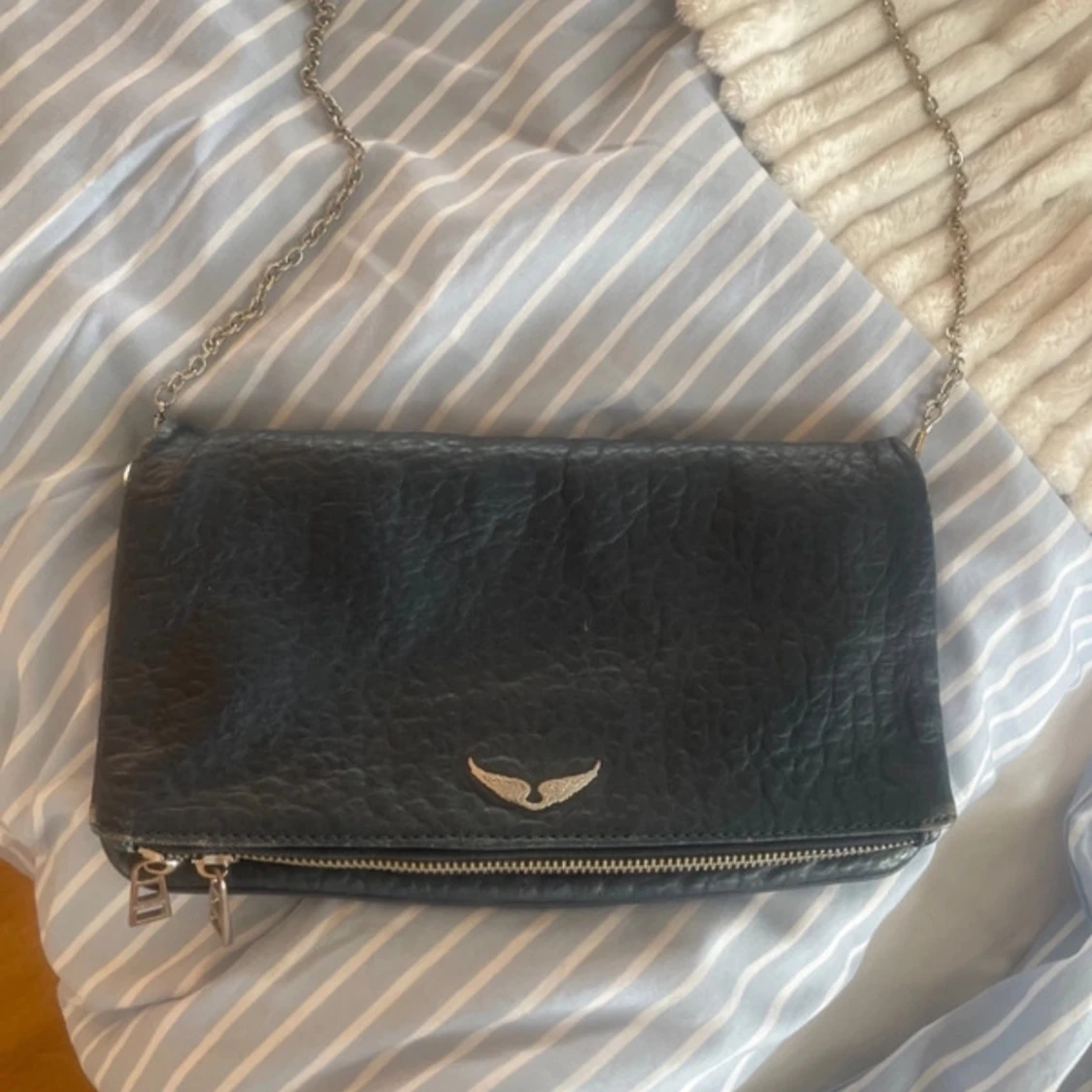 Svart kuvertväska Zadig & Voltaire