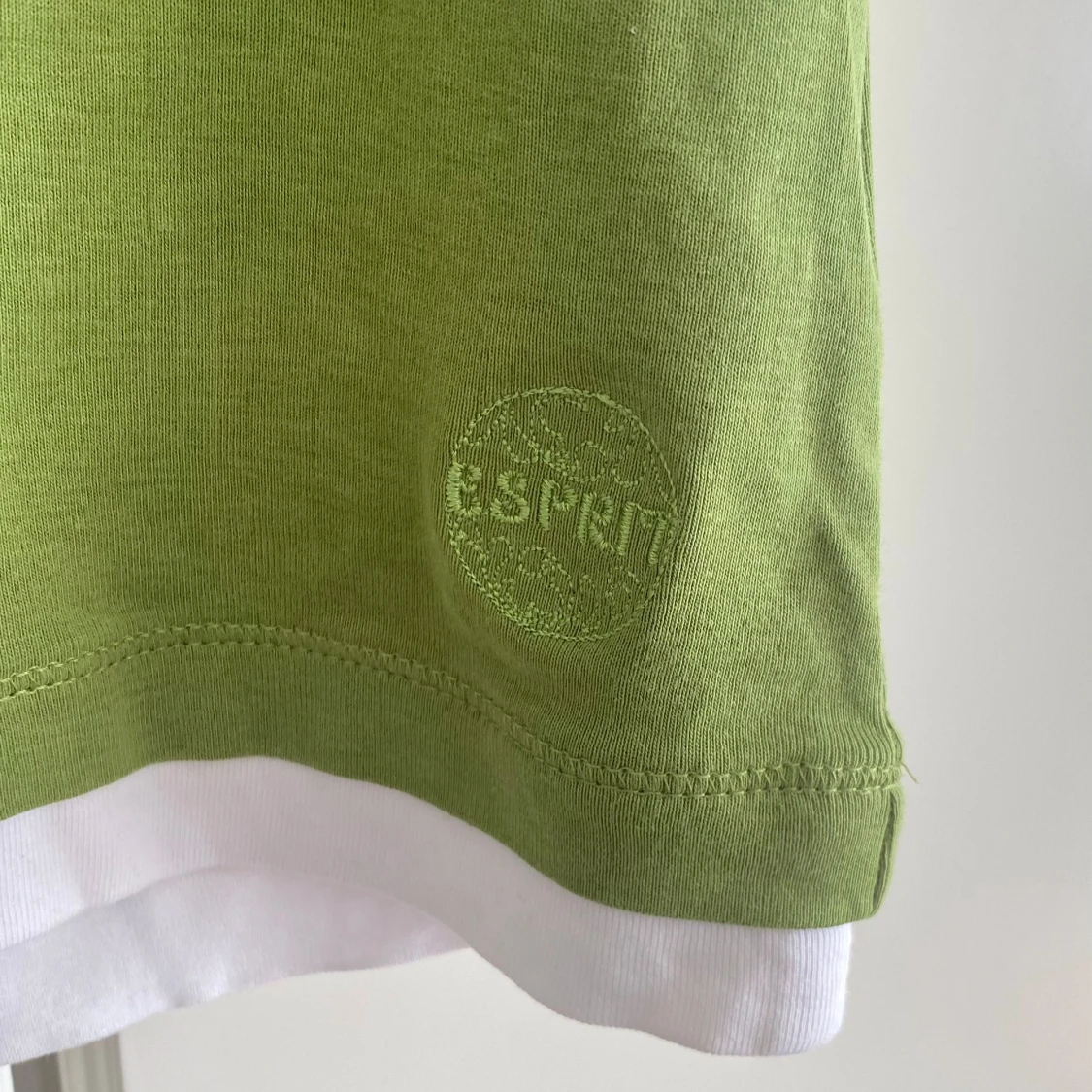 Grön och vit linnetopp från Esprit - 1