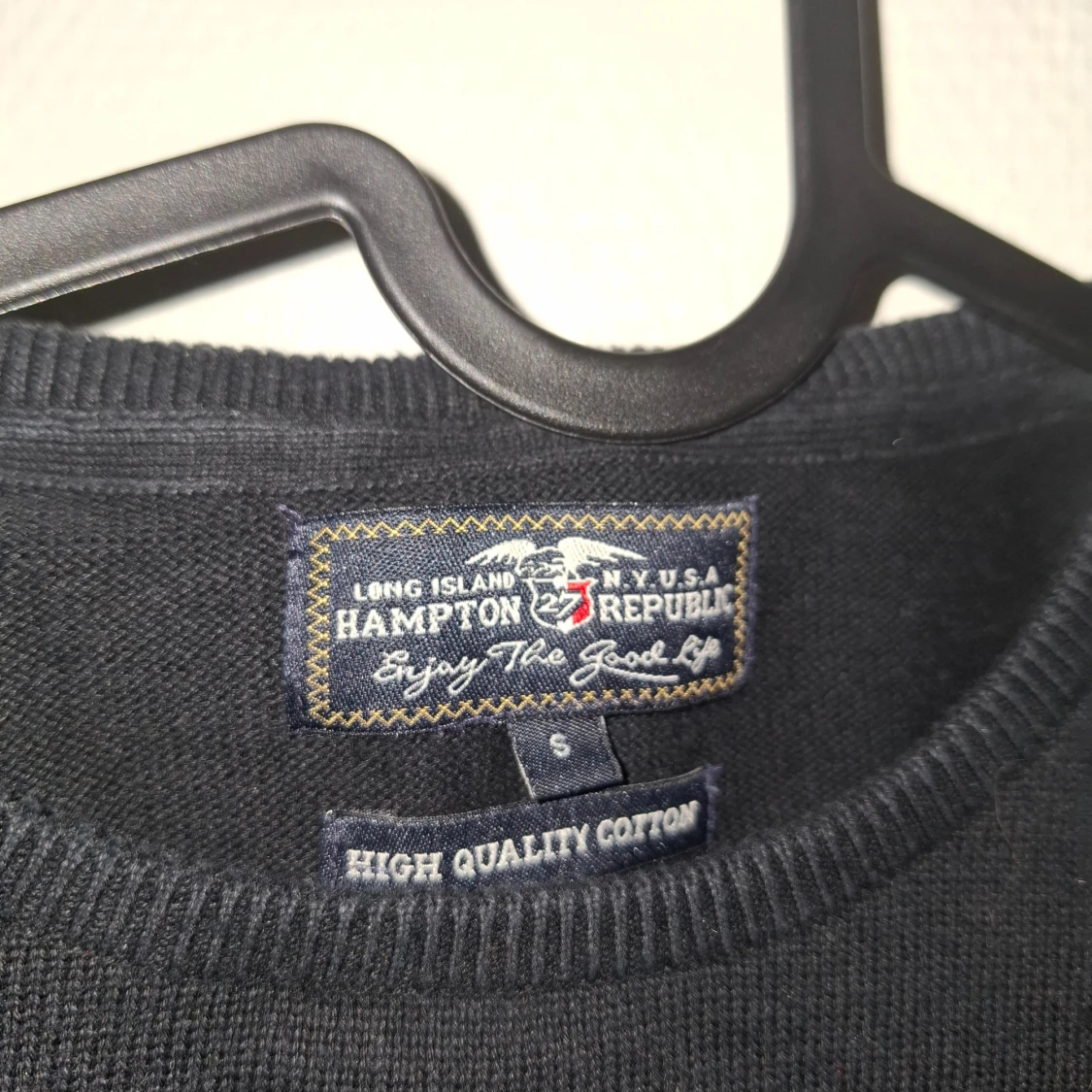 Svart bomullströja Hampton Republic - 2