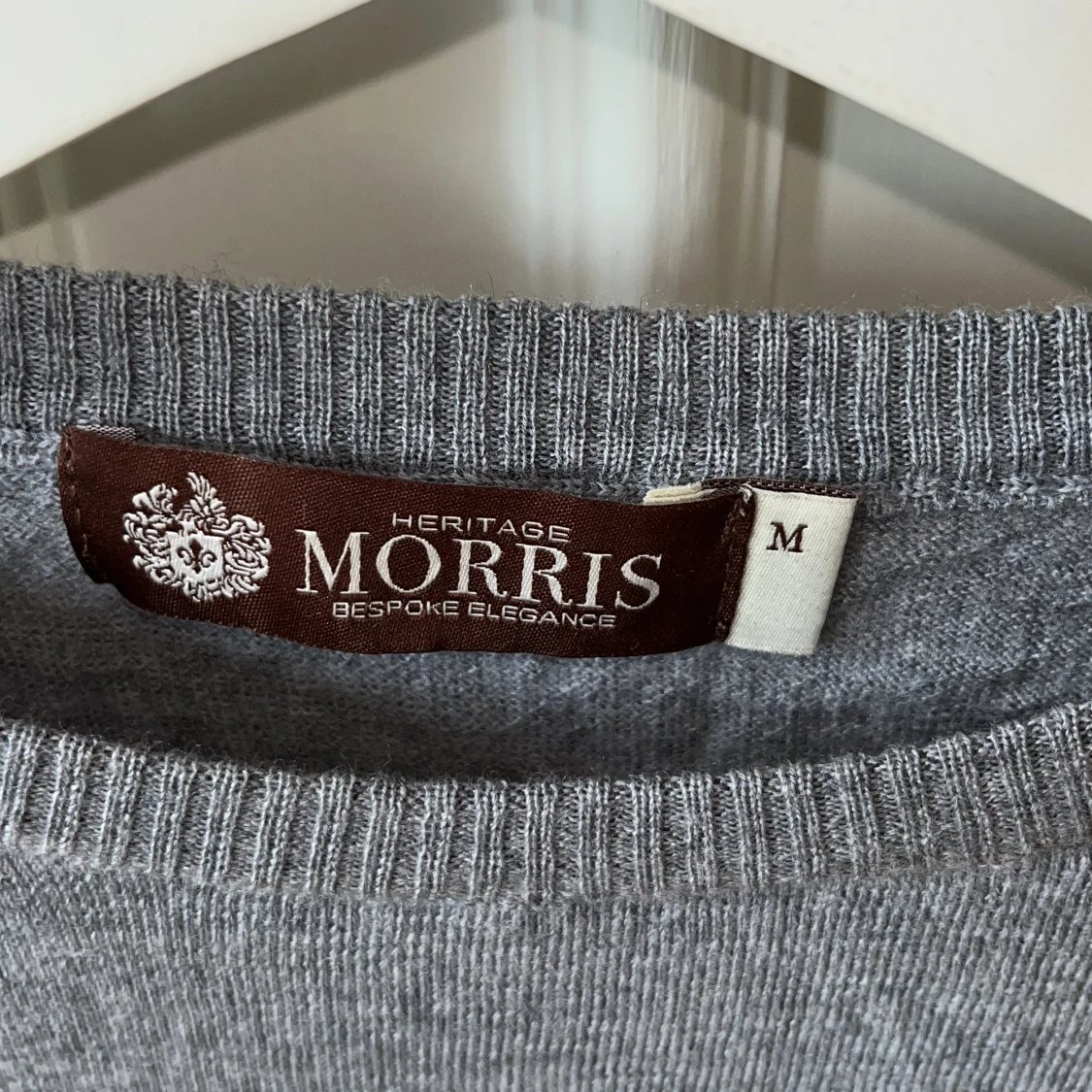 Grå stickad tröja från Morris - 2