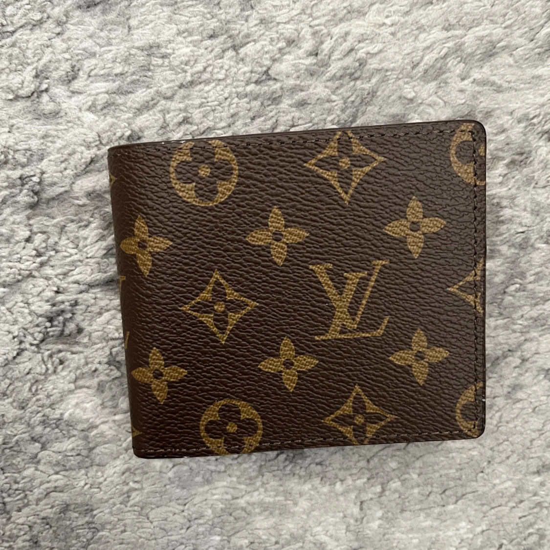 Louis Vuitton brun plånbok monogram - 1