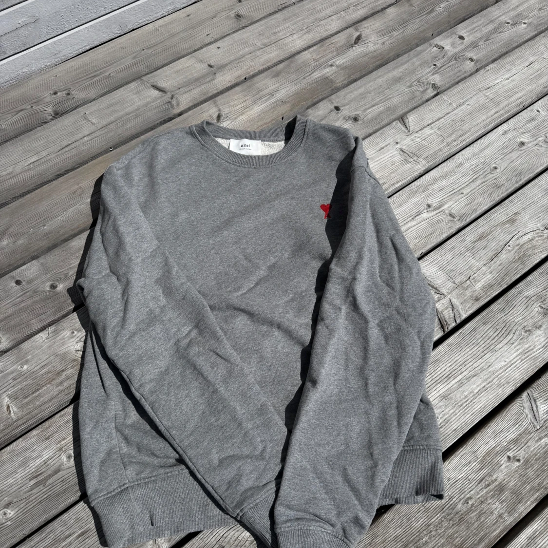 Grå sweatshirt från Ami Paris - 3