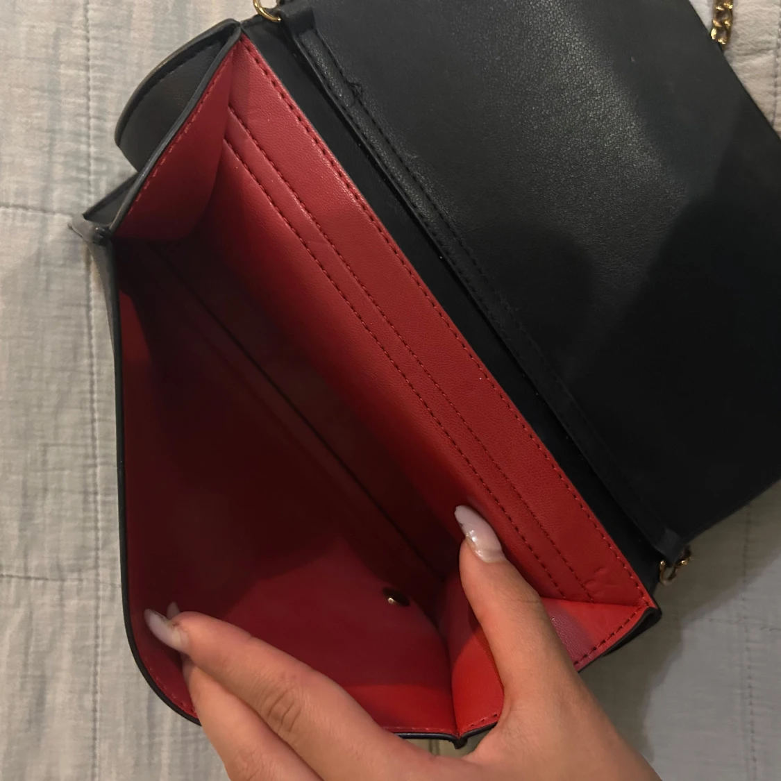 Svart axelväska från Love Moschino - 3