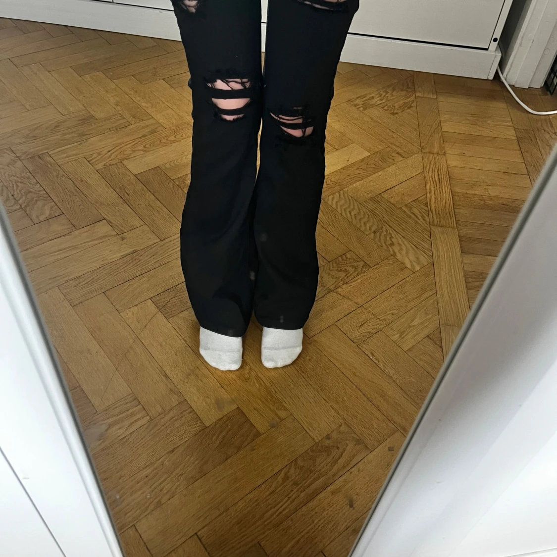 Svarta bootcut jeans från Vero Moda - 3