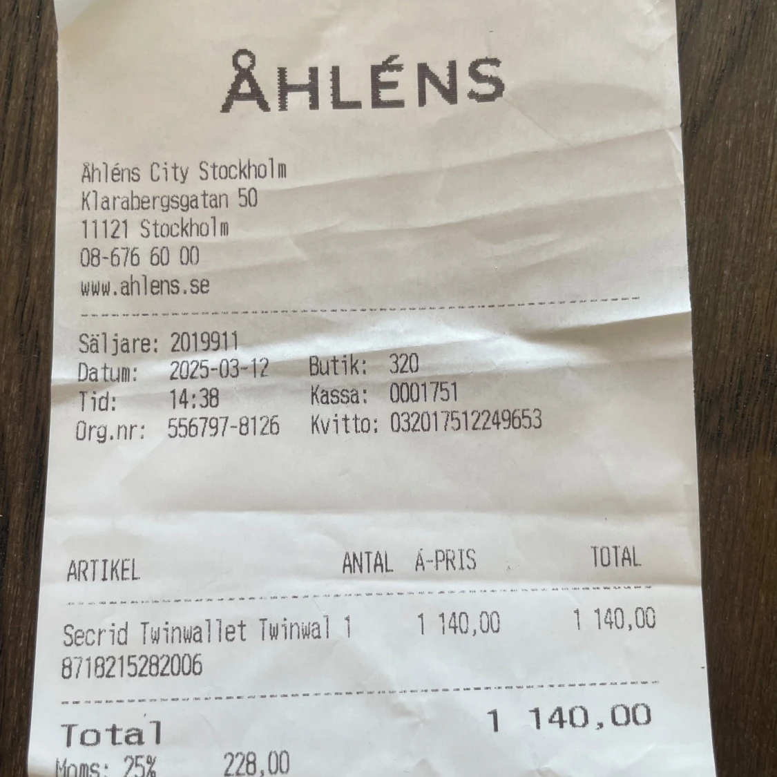 Svart Secrid Twinwallet plånbok - 4