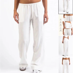 Madlady lågmidjade linnebyxor - MADLADY lågmidjade linnebyxor - Mel White. Fint skick, de kom inte till så mycket användning som jag hade önskat 💞 M-short