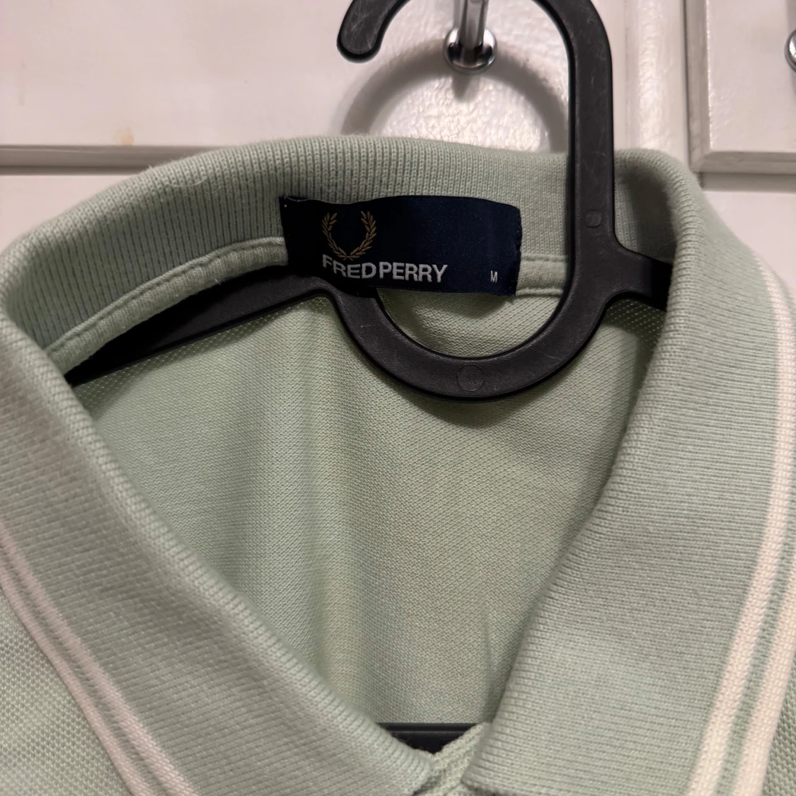 Mintgrön Fred Perry pikétröja - 1