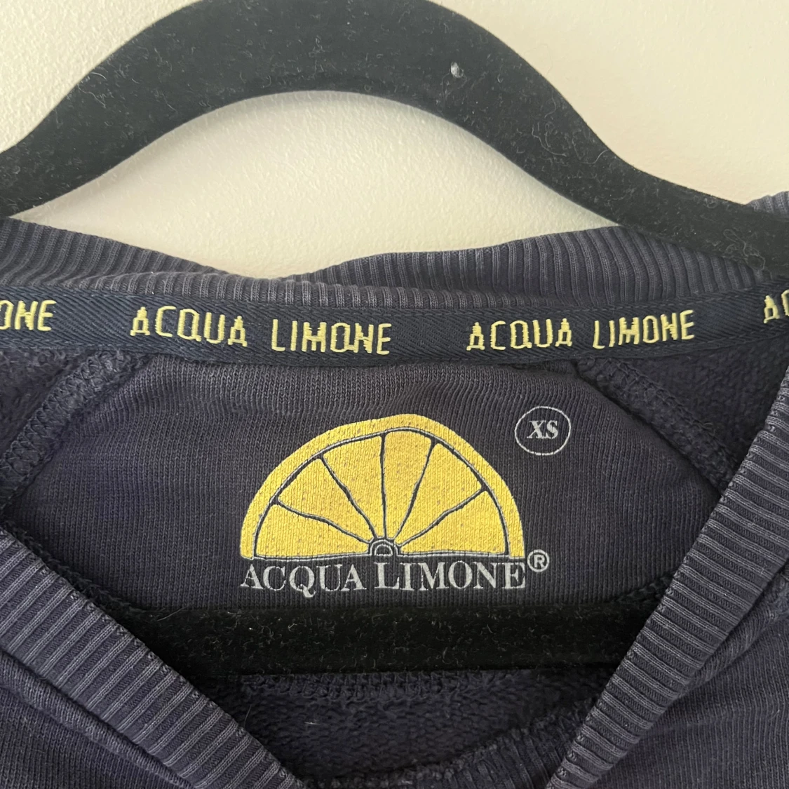 Mörkblå Acqua Limone sweatshirt XS - 2