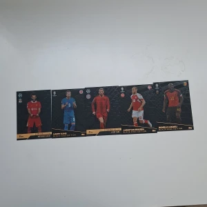 Black Edge Edition (Topps) - Fotbollssamlarbilder - Samlarbilder med stjärnor som Mohamed Salah, Harry Kane, Leroy Sané, Christian Eriksen och Romelu Lukaku. Perfekt för dig som älskar fotboll och vill ha unika kort i din samling! Snygg design och exklusiv Black Edge Edition.