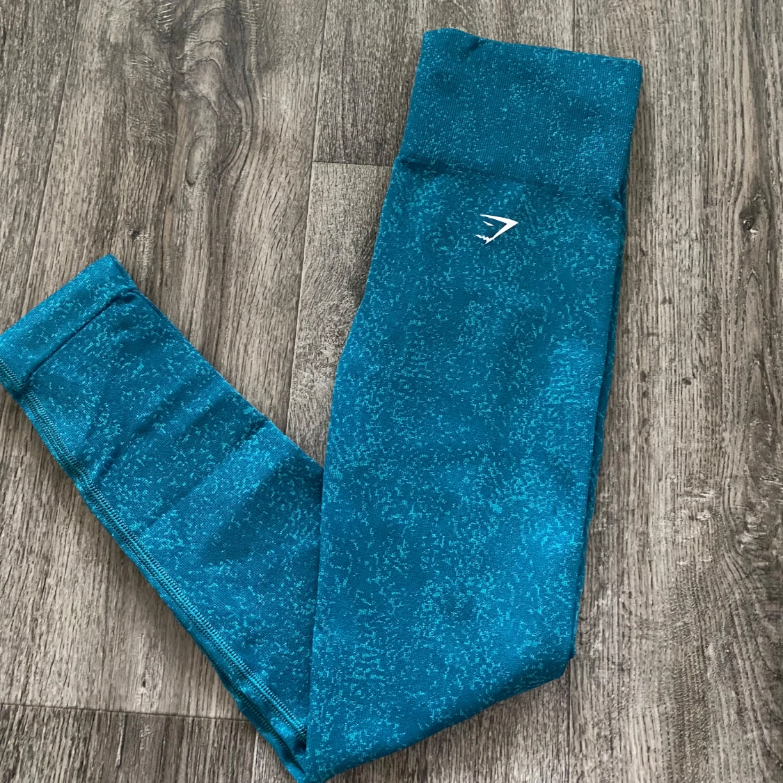 Turkosa träningstights från Gymshark