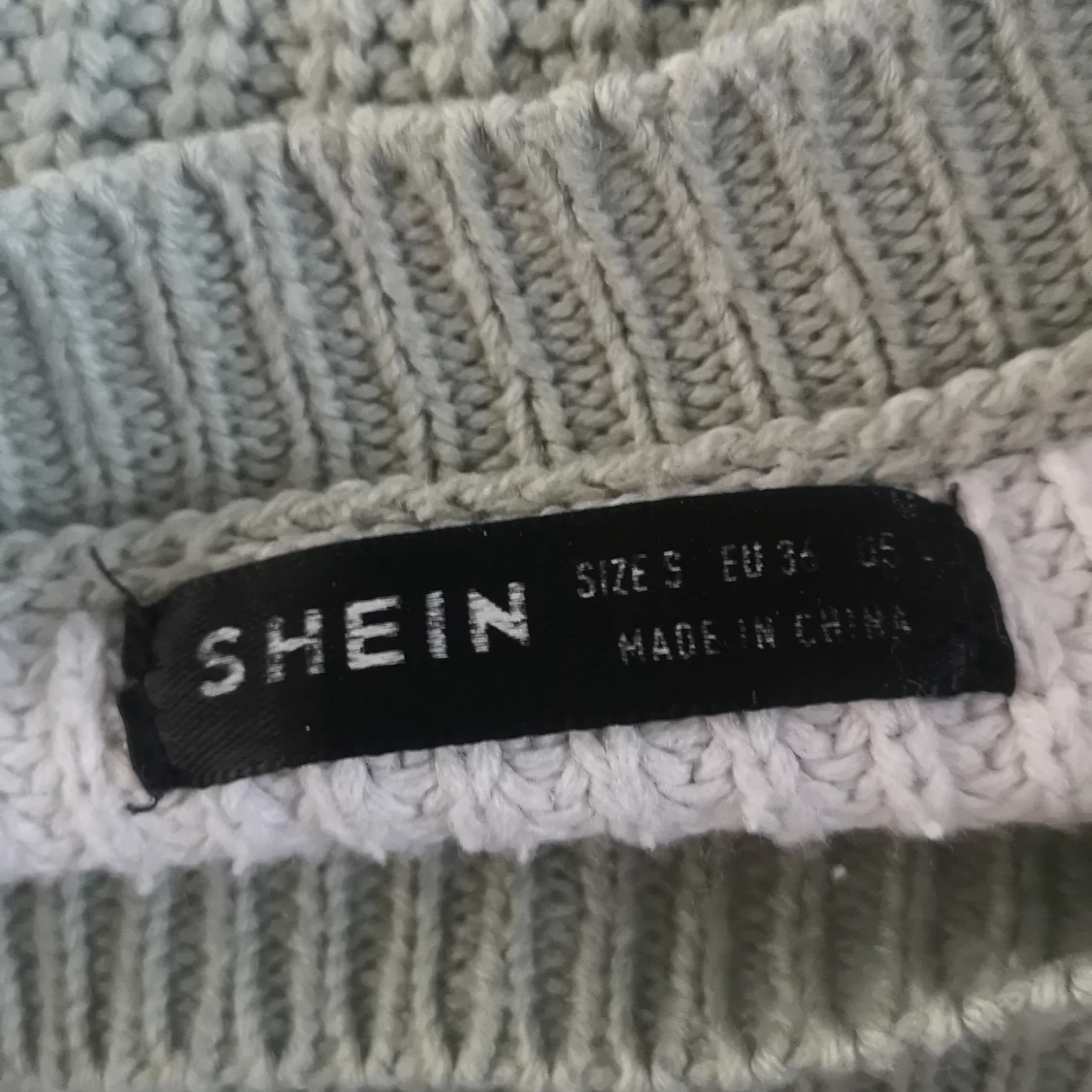 Randig croppad tröja från Shein - 2