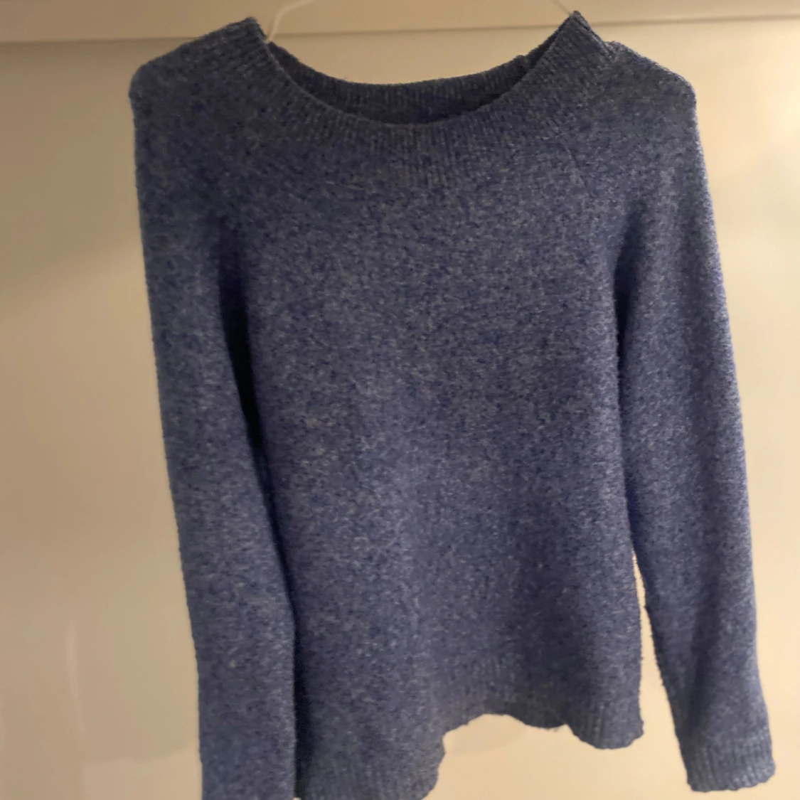 Blå stickad tröja från Vero Moda