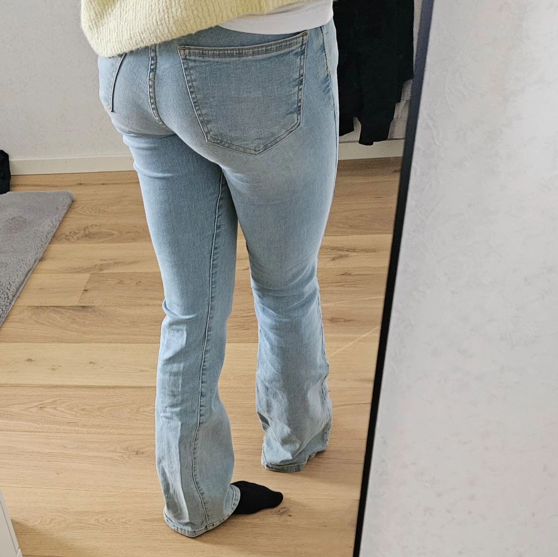 Ljusblå Jeans