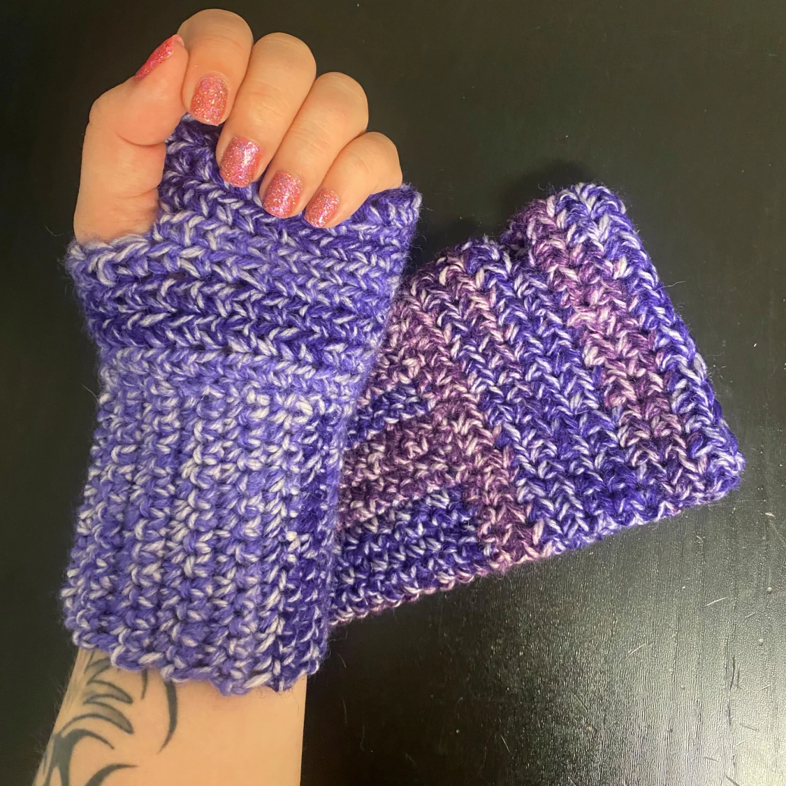 Fingerlösa vantar - 1