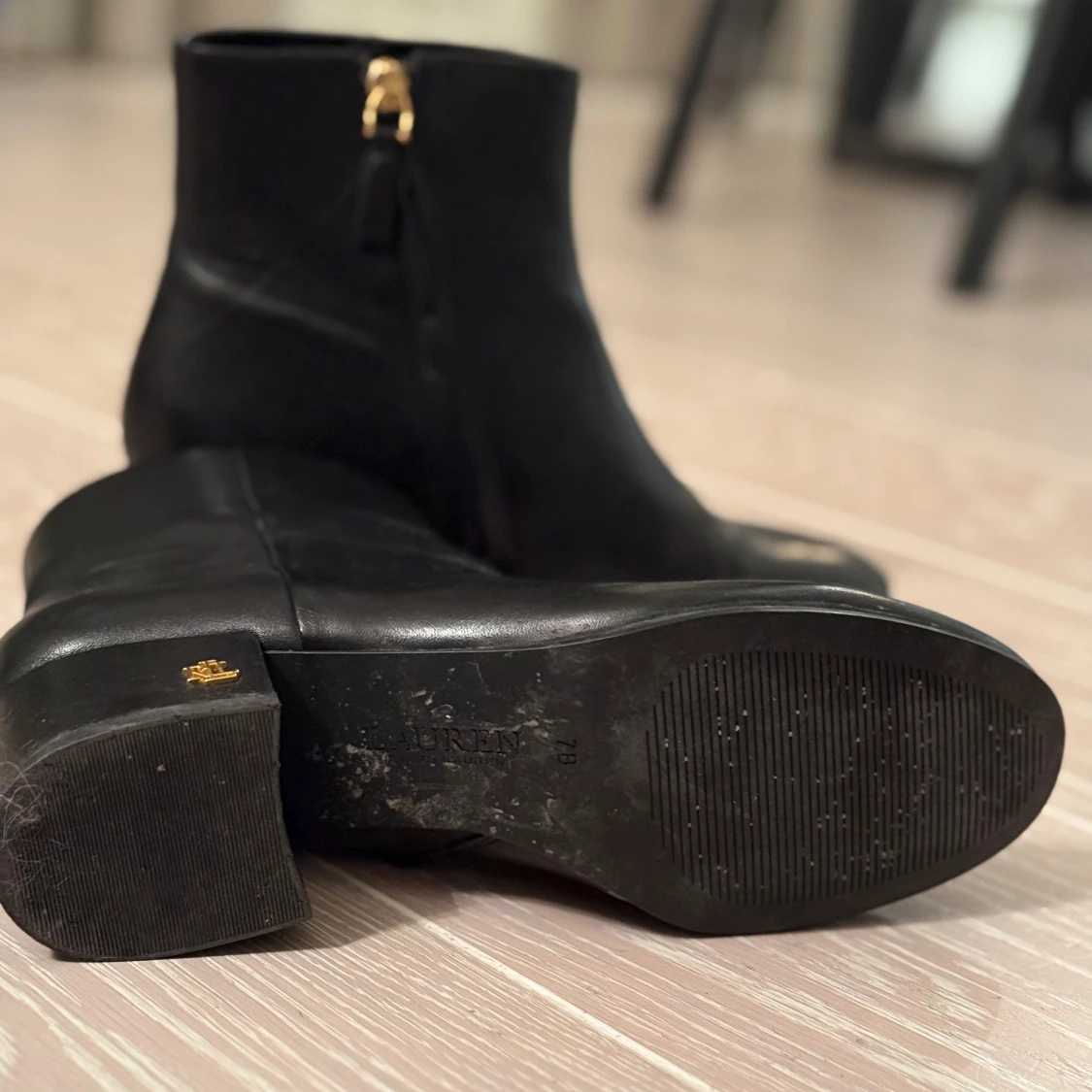 Lauren Ralph LaurenEldridge Burnished Leather Boot - Kängor strl:38 - 1