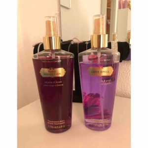 - Victoria’s secret body mist. Knappt använda. 70kr/st eller båda för 120. Köparen står för frakten. Pure Seduction är SÅLD!