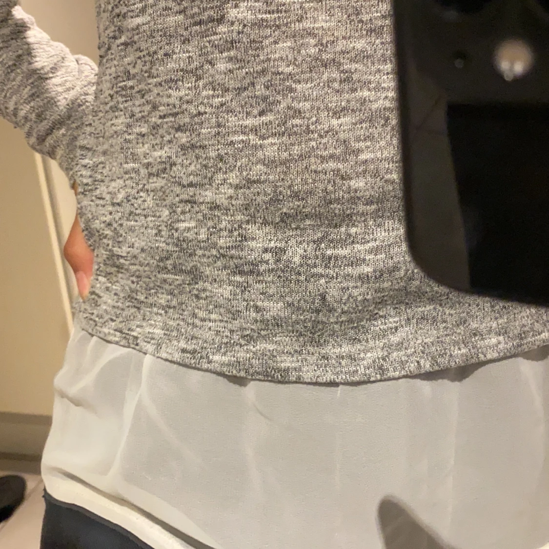 Tröja med layer imitation - 91