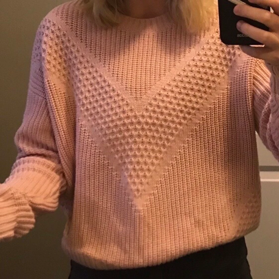Stickad tröja - 90